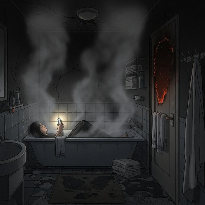 The Last Number - Psychological Supernatural Mystery Story Cover Art